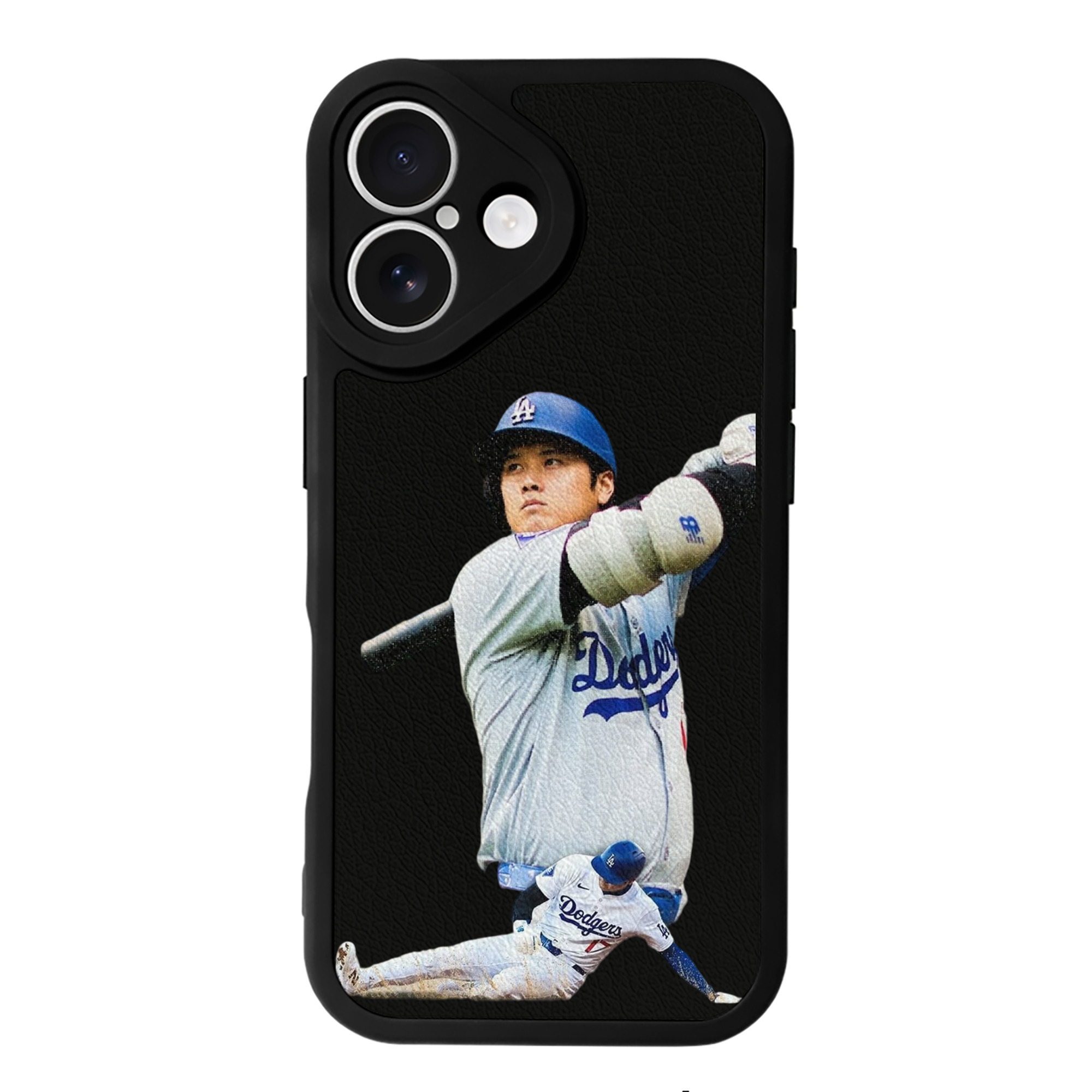  IPhone 16 Silicone Leather Case – UV Print, Lambskin Texture – Perfect Fit, Wireless Charging Compatible, Scratch Resistant, Precise Cutouts – Stylish Protection For IPhone 16